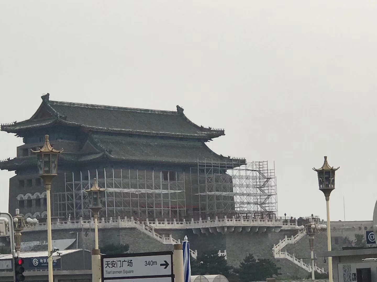 盤扣式腳手架比傳統腳手架施工周期短，效果更好！(圖1)